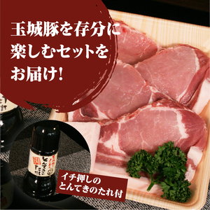 玉城豚 ロース とんてきセット[豚肉 とんてき]