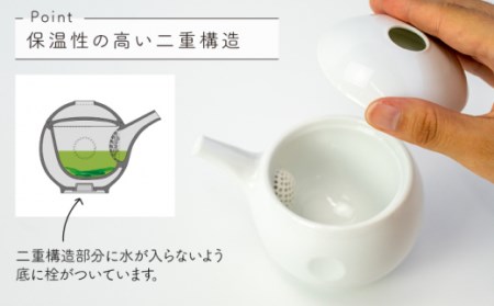 comotティーセット3点(泡瓶1煎茶2) NAU019 