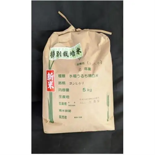 令和8年収穫　栃木県佐野市産コシヒカリ 5kg_ 精米 米    コシヒカリ 米 こしひかり_【1356397】
