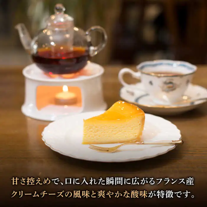 クラッシック ベイクド チーズケーキ  / ケーキ けーき チーズケーキ デザート おやつ 記念日 誕生日 / 南島原市 / ながいけ [SCH001]