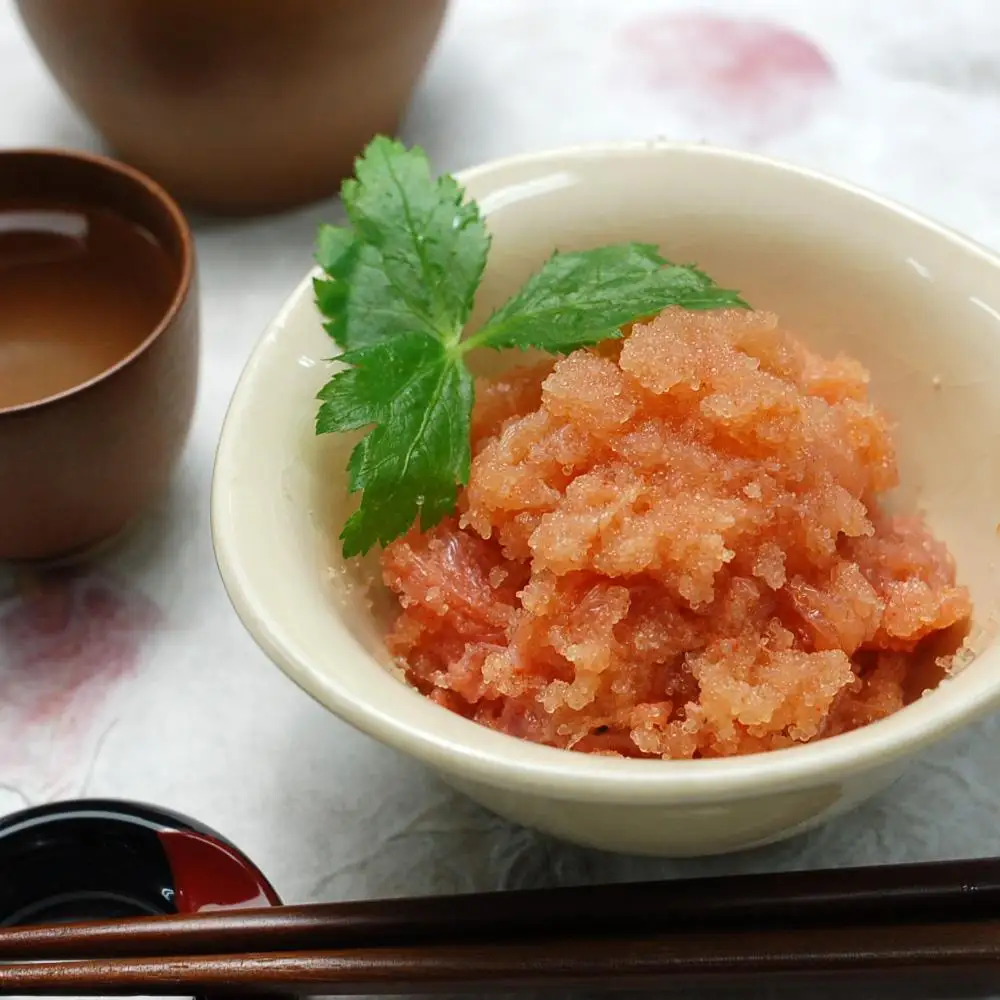 【訳あり】無着色 博多辛子明太子 切子 1kg×2箱(合計2kg) 味わい豊かに粒仕立て