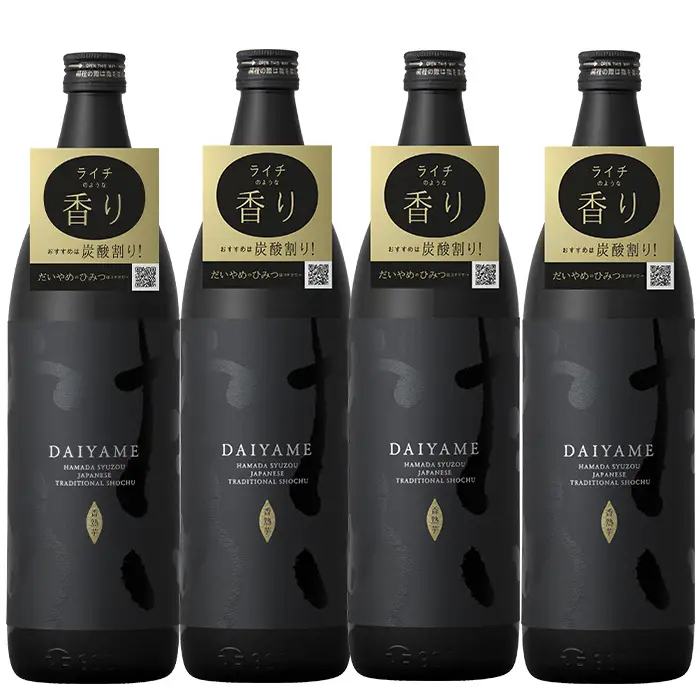 【7営業日以内発送】だいやめ 900ml×4本【99-003-27】