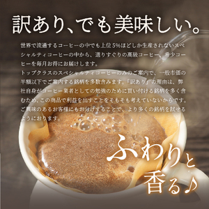 メール便発送【訳あり】【定期便】コーヒー 世界の高級豆 希少豆　12ヶ月コース(ドリップ)  自家焙煎 珈琲 粉 スペシャルティコーヒー 珈琲