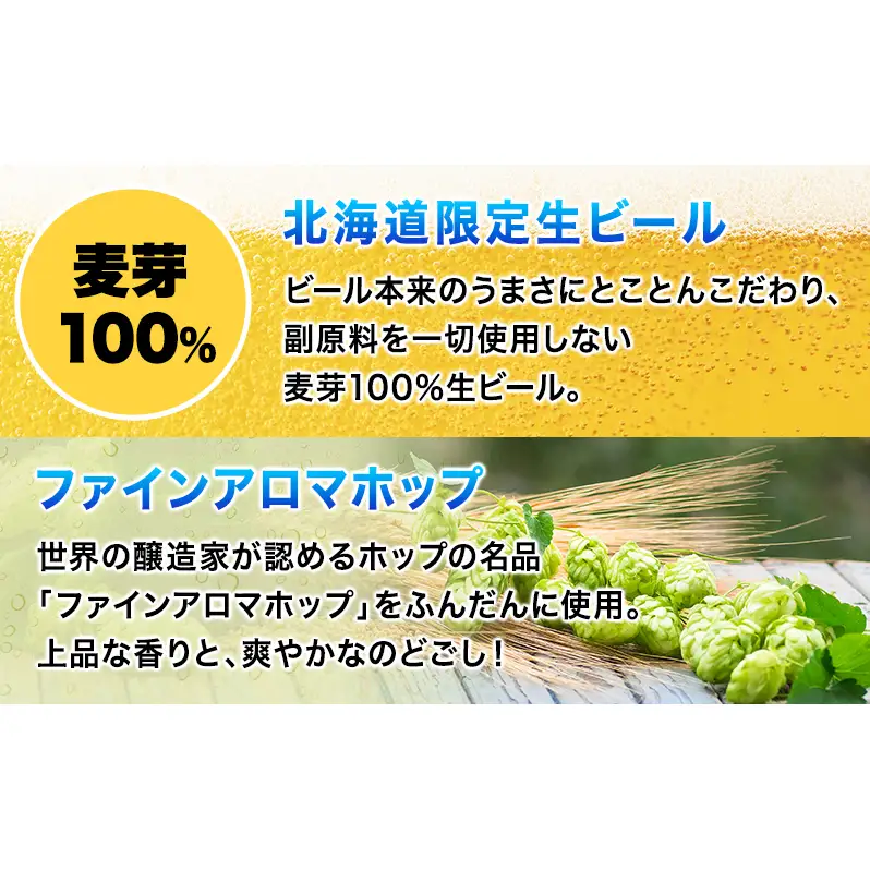 サッポロクラシック ビール 350ml×24缶 生ビール お酒 北海道