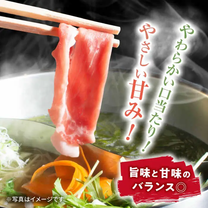国産豚 シャブシャブ用 計1.2kg 訳あり CEK037 背ロース