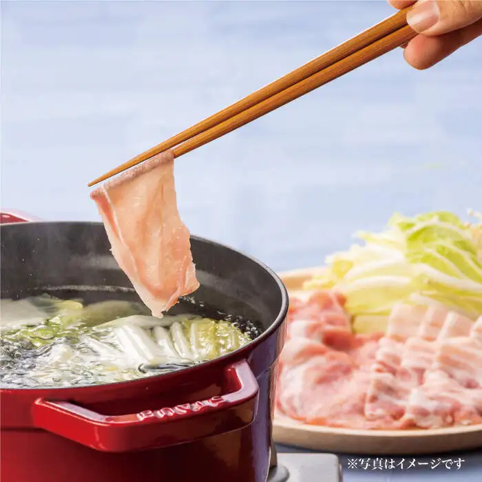 【3回定期便】大西海SPF豚 背ロース しょうが焼き用＆しゃぶしゃぶ用 計1.2kg 訳あり ＜大西海ファーム＞ [CEK042]  豚肉