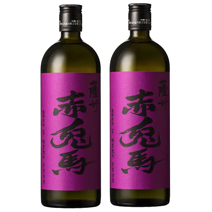 芋焼酎 紫赤兎馬 720ml × 2本 焼酎【99-026-04】