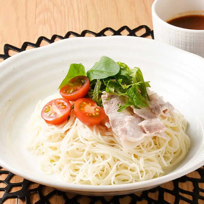 島原 手延べそうめん 2種 食べ比べ セット A / そうめん 島原 手延べ 素麺 麺 乾麺 上級品 国産小麦 / 南島原市 / ふるせ [SAQ021]