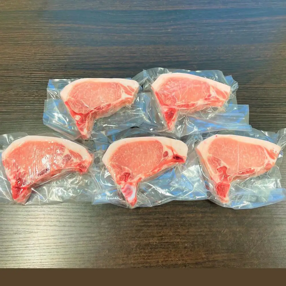 沖縄キビまる豚　骨付きロース　1kgセット