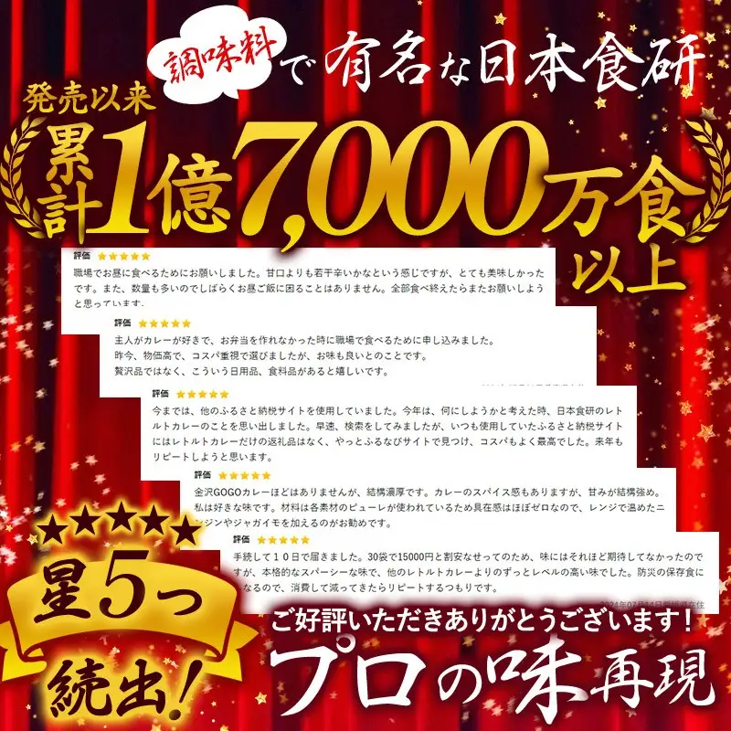 食研カレー２００ｇ×３０袋 