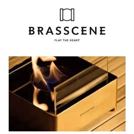BRASSCENE　バイオエタノールランプ_雑貨・日用品 アウトドア用品 スポーツ・アウトドア用品 _【1384868】