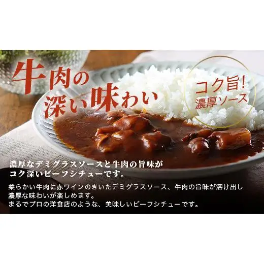 特製レトルトビーフシチュー 5個【総重量1.1Kg】 AM-20