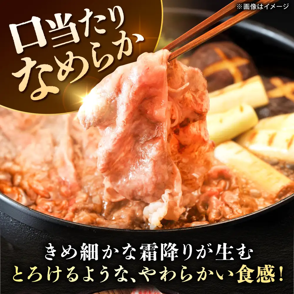 佐賀牛肩ロース スライス 600g しゃぶしゃぶ A5 黒毛和牛 スピード発送[FCX006]