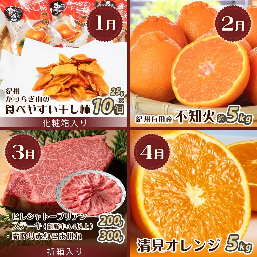【魚鶴商店厳選！】人気の海幸山幸食べ比べ【定期便全12回】セットA【UT109】