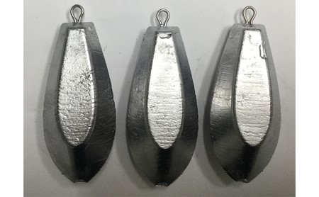 オモリ釣り具100号日本製フィッシングオモリ【10個】