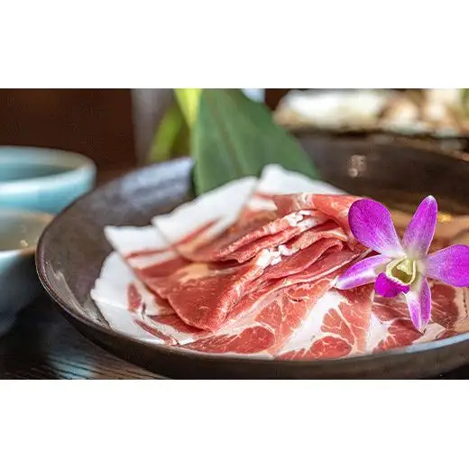石垣の恵 アグー豚 豚肉ロース薄切り 500g×2パック【合計1kg】KB-33