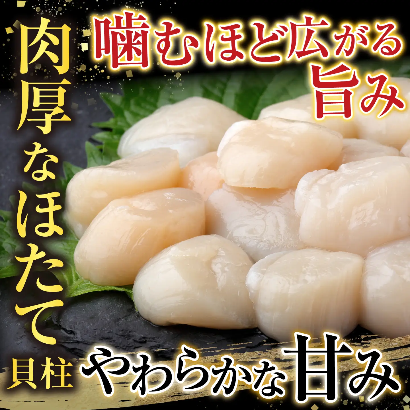 刺身用ほたて貝柱200g・銀だら西京漬け6切(3切×2P) A-11205