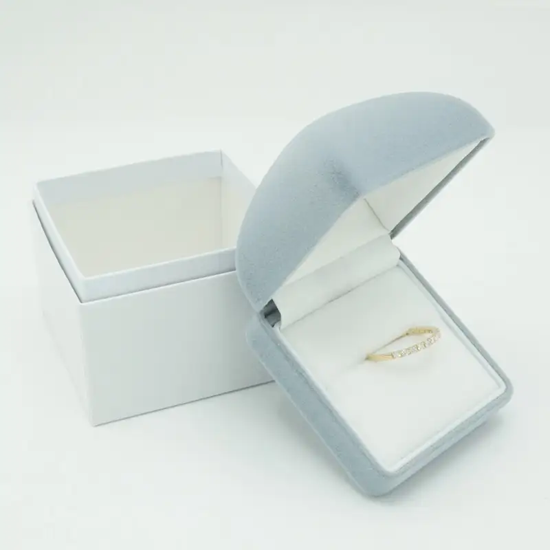 K18YG 0.30ct 6分エタニティリング　ラボグロウンダイヤモンド　LD0063B
