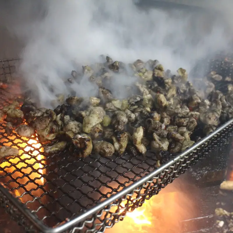 【道の駅むなかた】むなかた鶏肩肉使用 やわらか 鶏の炭火焼_HA0721
