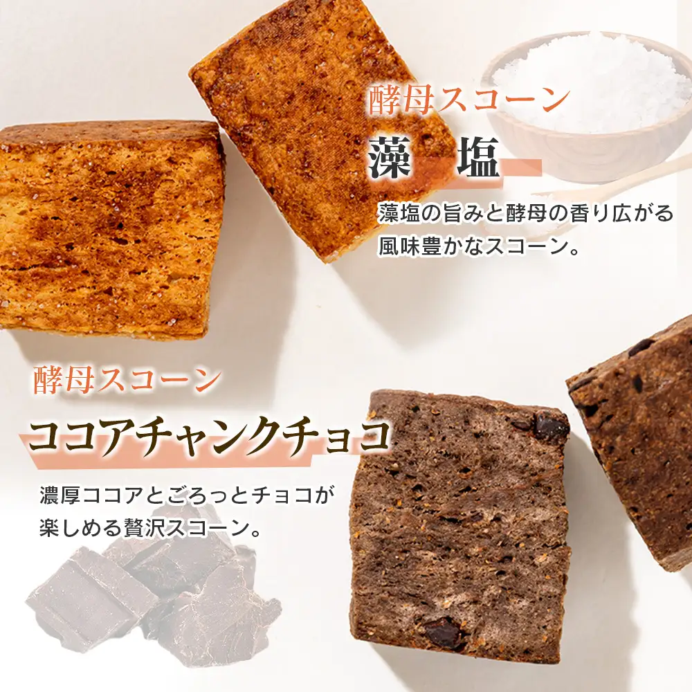 ガリサク酵母スコーン4種&オリジナルドリップバッグコーヒー5個セット　LI053_002