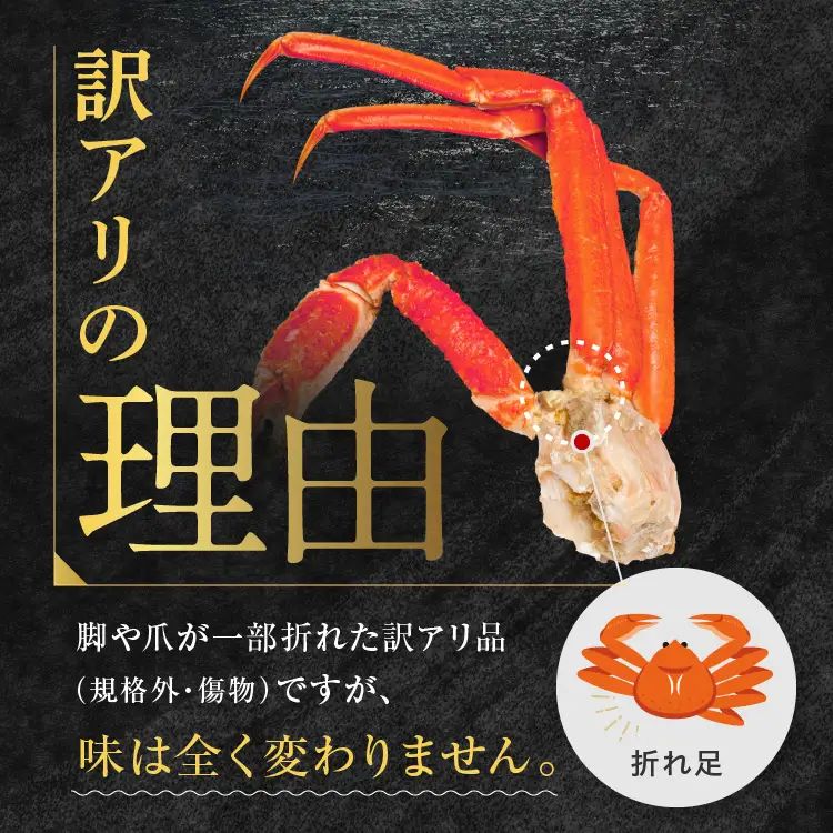 訳あり ボイル ずわいがに 1kg かに 蟹 カニ _AP032