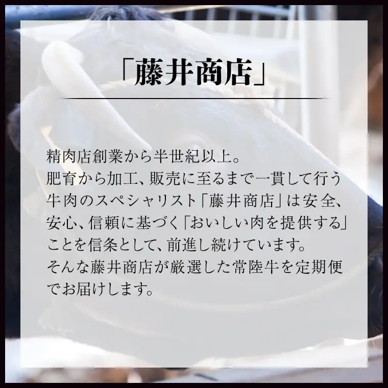 《 定期便 2月スタート 》 厳選 『 常陸牛 』 6ヶ月セット ( 茨城県共通返礼品 )