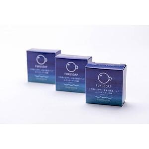 この洗い上がり！まるで保湿パック！FUKUSOAP50g×3個