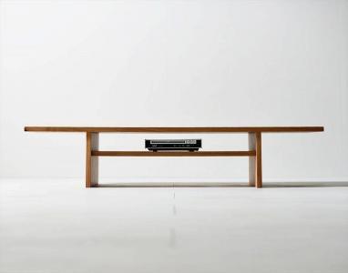 シンプルでおしゃれなテレビボード　konojiＴＶボード120／オーク　テレビ台　無垢材　天然木　ロータイプ　完成品　ローボード　ローテーブル　センターテーブル　パソコンデスク　本棚