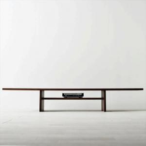シンプルでおしゃれなテレビボード　konojiＴＶボード150／ウォールナット　テレビ台　無垢材　天然木　ロータイプ　完成品　ローボード　ローテーブル　センターテーブル　パソコンデスク　本棚