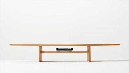 シンプルでおしゃれなテレビボード　konojiＴＶボード150／チェリー　テレビ台　無垢材　天然木　ロータイプ　完成品　ローボード　ローテーブル　センターテーブル　パソコンデスク　本棚