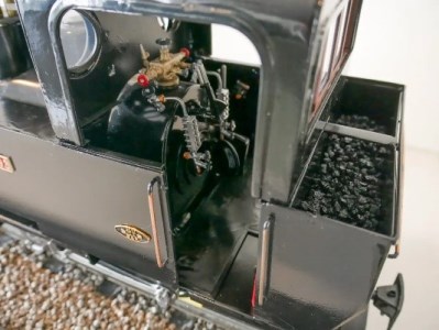 No.2470 SL製造技術を結集させた６トン蒸気機関車模型（1/10モデルミニチュア）