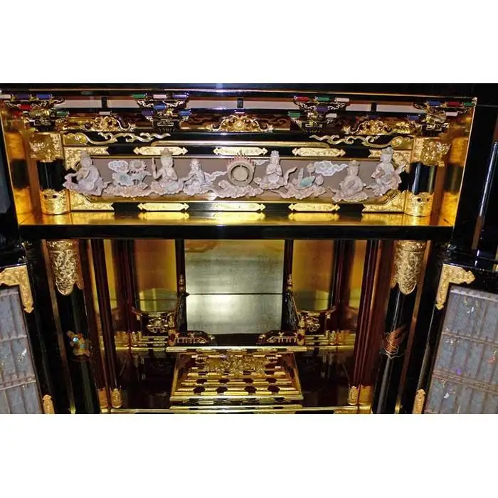 伝統的工芸品「名古屋仏壇」※世界でたった1つのお仏壇をオーダーメイド（ 24号サイズ同等品）