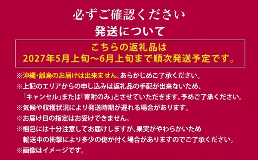 【2027年5月上旬～6月上旬発送予定】いちご「けんたろう」2トレーセット 