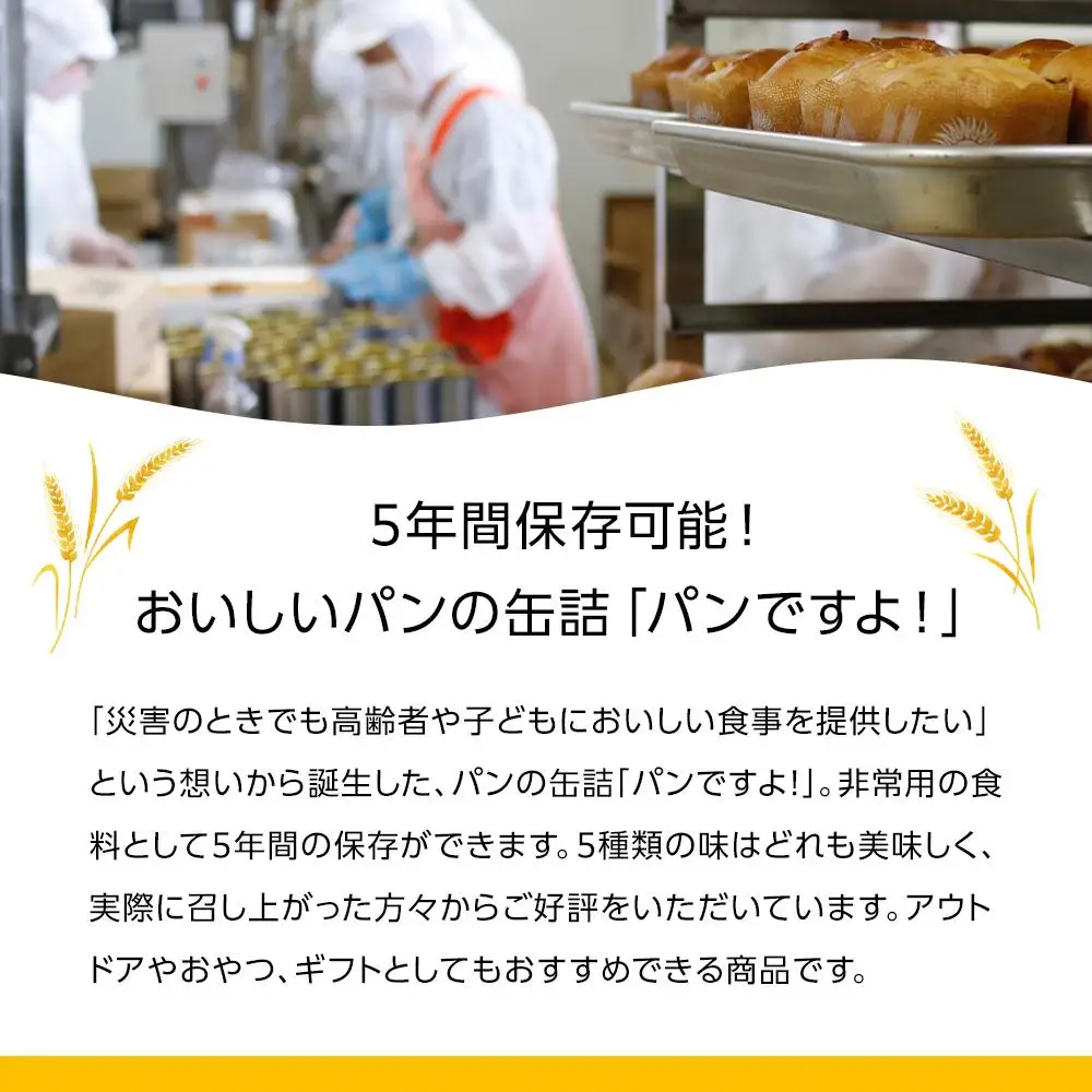 缶入りパン「パンですよ！」　コーヒーナッツ6缶入り
