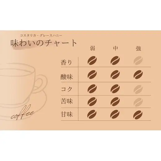 【自家焙煎】カフェ・フランドル コスタリカ・PNグレースハニー（200g・豆） 2025/9/19～