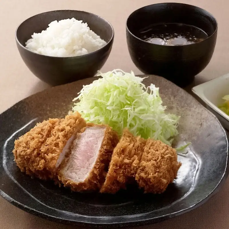 日本の米育ち金華豚　ロースステーキギフト（6枚入）JOH-K06　100g×6枚　藻塩付き