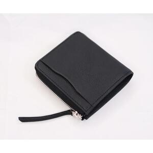 【短財布】Zip short wallet カラー：Black【雑貨 ファッション 人気 おすすめ 】
