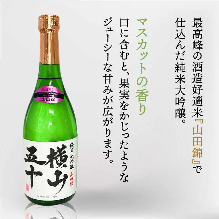 横山五十 純米大吟醸 WHITE 生詰（1回火入）720ml（15度）《壱岐市》【ヤマグチ/重家酒造】[JCG115] お酒 日本酒