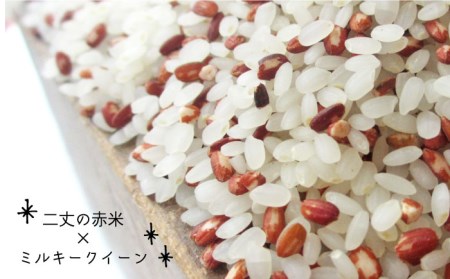 【 全3回 定期便 】二丈の 赤米 ブレンド 5kg  《糸島》 【百笑屋】 [ABF038] 米 お米 白米 赤米