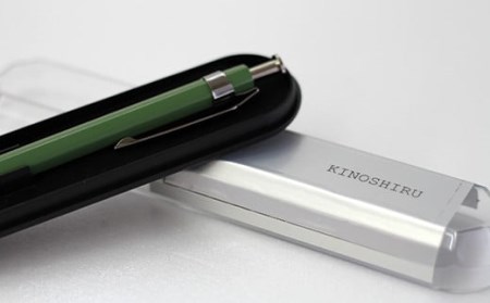 【漆塗り】 溜塗ボールペン（黄緑）＜kinoshiru＞ ／ ボールペン ペン 筆記具 筆記用具 文具 文房具 木製 シンプル 男性 女性 社会人 学生 おしゃれ シンプル 大人 上品 漆製品 漆塗 工芸品 伝統工芸 伝統工芸品 オススメ おすすめ キノシル