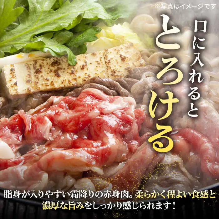 【全12回定期便】特撰 壱岐牛 肩ロース 500g（すき焼き・しゃぶしゃぶ）《壱岐市》【太陽商事】[JDL051] 肉 牛肉 肩ロース 薄切り すき焼き しゃぶしゃぶ 384000 384000円