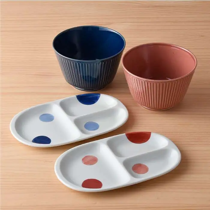 【波佐見焼】プレート どんぶり 含む オリジナルセットアップ商品 食器 皿 【光和陶器／アイユー】 [NB51] 波佐見焼