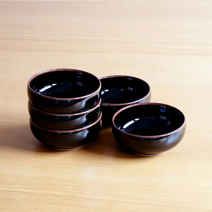 【白山陶器】ひめとんすい 5ピースセット 天目 食器 小鉢 【波佐見焼】 [TA71] 波佐見焼