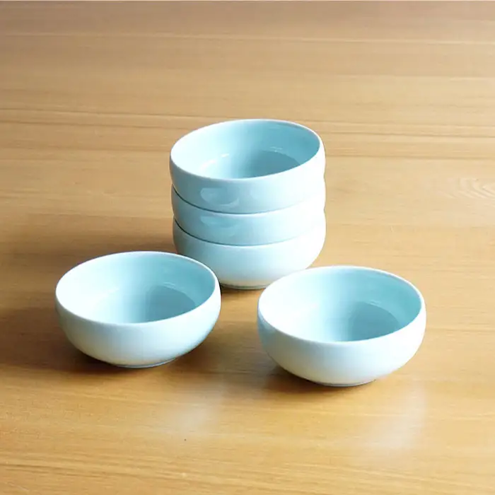 【白山陶器】ひめとんすい 5ピースセット 青白釉 食器 小鉢 【波佐見焼】 [TA72] 波佐見焼