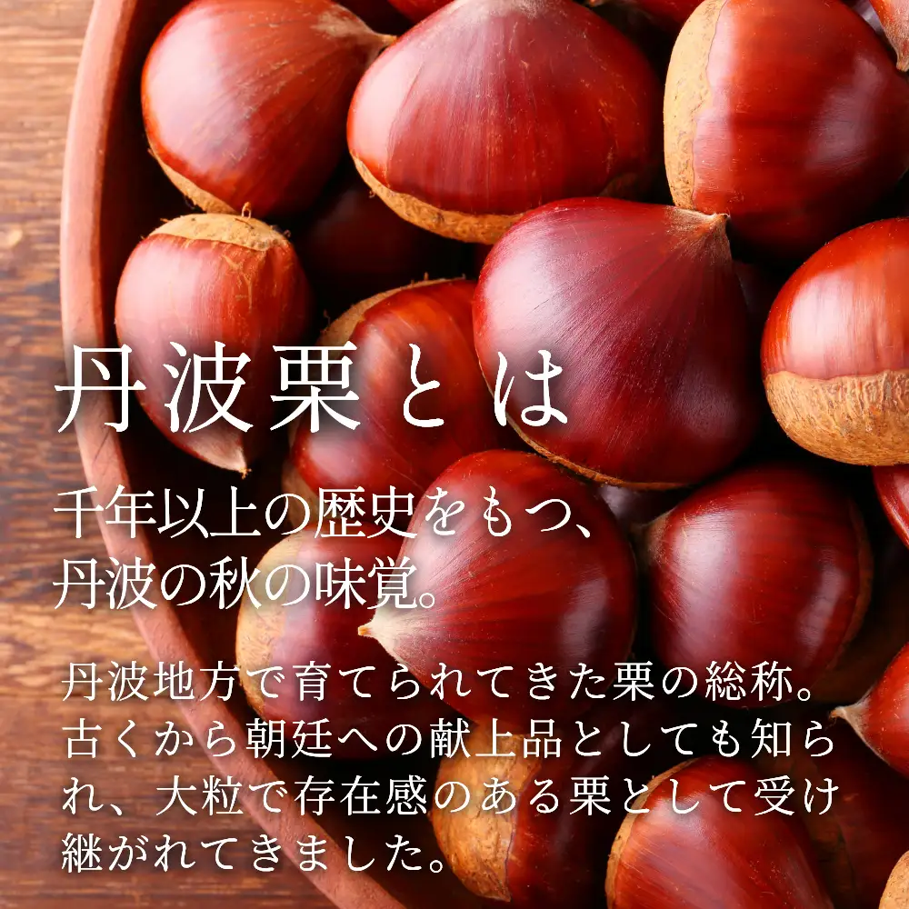 丹波市産　丹波栗　3L・2kg