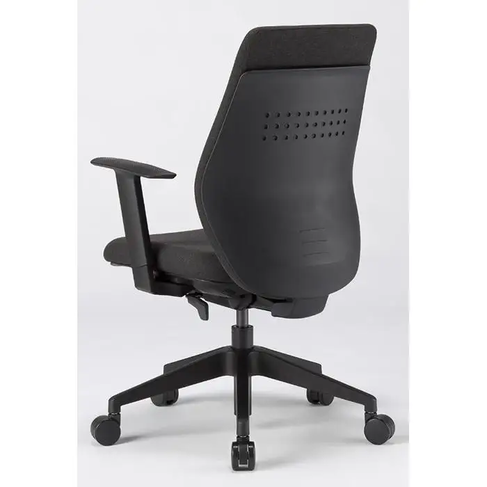 タスクチェア　レクチェ　ハイバック 可動肘付き【NC-R200+NC-B】（２個口発送）◆カラー：ダークグレー◆