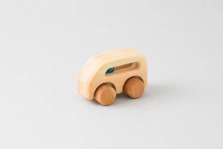 おもちゃ ブーブー バス 受注生産品｜木のおもちゃ