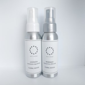 真正ラベンダー芳香蒸留水80ml・ローズマリー芳香蒸留水80mlの2本セット　天然100%　アロマ　ルームスプレー　マスクスプレー　母の日　父の日　ギフト　車　香り