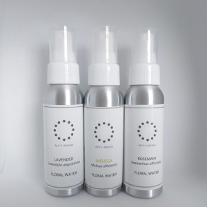 真正ラベンダー芳香蒸留水80ml・ローズマリー芳香蒸留水80ml・メリッサ芳香蒸留水80mlの3本セット　天然100%　アロマ　ルームスプレー　マスクスプレー　母の日　父の日　ギフト　車　香り