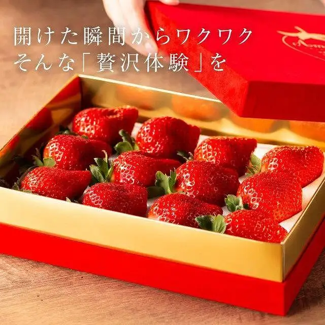 【2027年1月～4月出荷分予約販売】★希少4Lサイズ 450g ★赤のVIPボックスに入った宝石のような「完熟あまおう」！